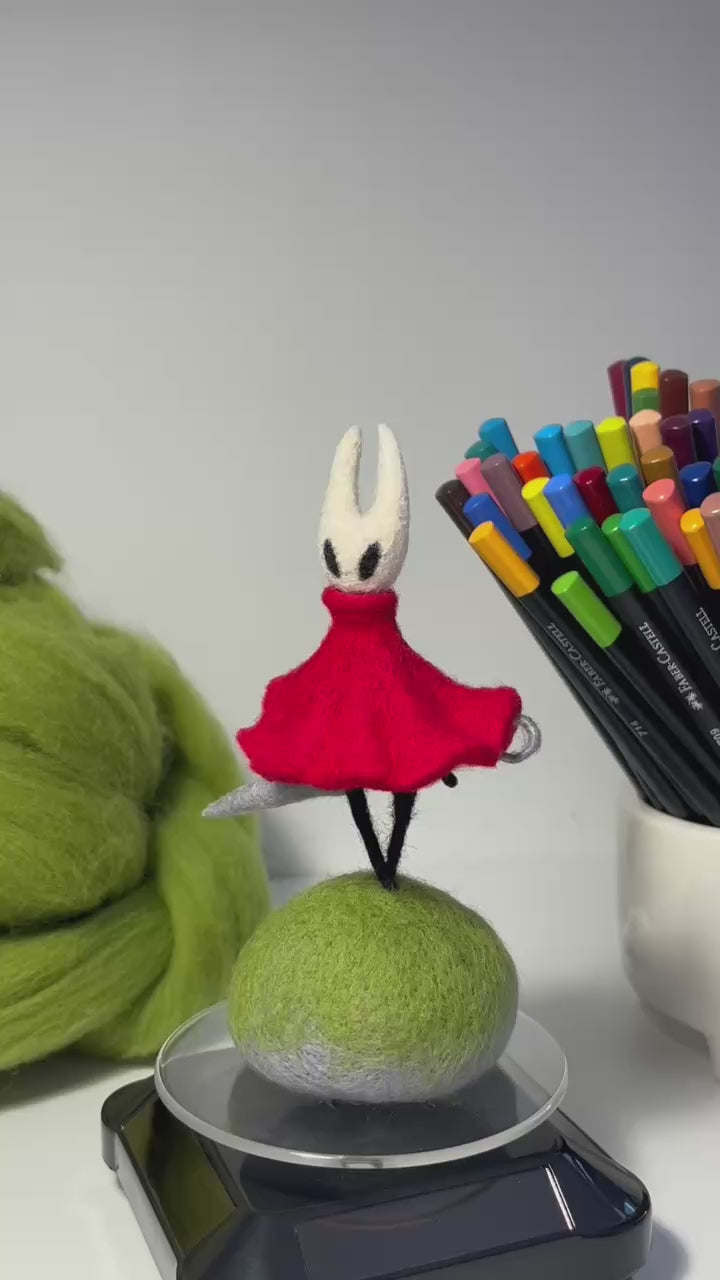Hornet Wool Figurine | Hollow Knight: Silksong